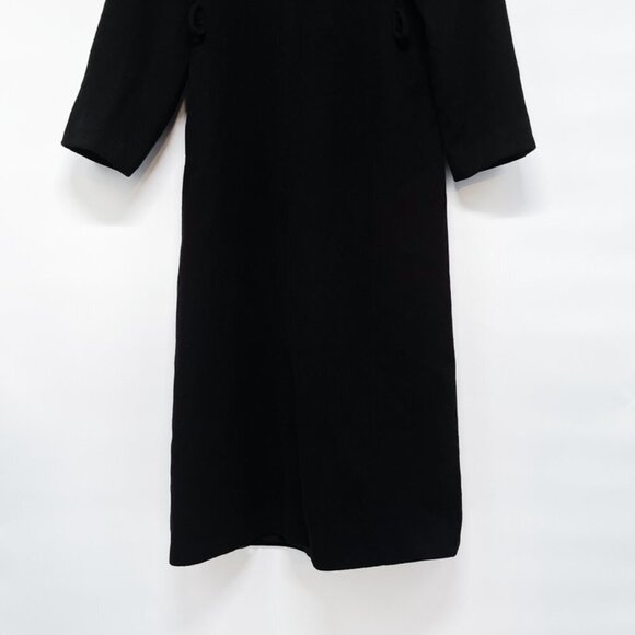 Vintage Long Full Length Steve by Searle Wool Maxi Peacoat Overcoat Jacket Coat - Picture 6 of 11